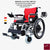 Electric wheelchair, electric foldable scooter for the elderly, intelligent four-wheel automatic