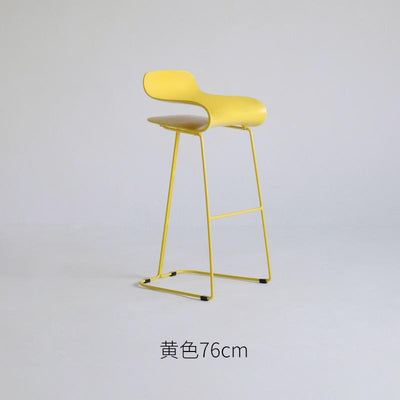 nordic bar chair stainless steel bar chair household high stool simple bars chair café high chair