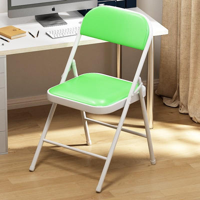 Desiny Frame Foldable Chair Folding Steel Portable Cushion Home Office Simple Outdoor Waterproof