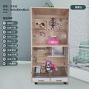 Byto Chinchilla Cage Solid Wood Hamster Cage With Air Conditioning Hamster Villa Cage Large Space