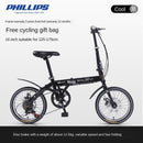 Philip Folding Ultra Light Portable Small Wheel Male and Female Variable Speed Adult 14/16/20 Inch