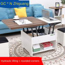 Multi-functional Lifting Dual-purpose Folding Small Apartment Living Room Furniture Creative Pulley