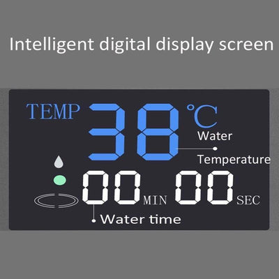 Bathroom Faucet Shower Set Digital Shower Faucet Intelligent Display Shower System Hot and Cold Bath