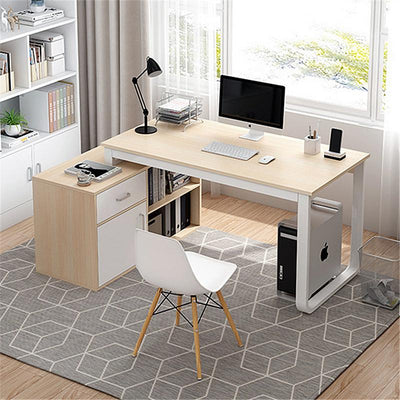 Office Desk Computer Table Simple Nordic Home Study Desk With Drawer