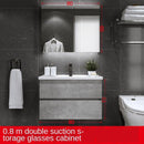 Nordic Light Luxury Bathroom Cabinet Wash Basin Pool Combination Simple Modern Bathroom Washtable