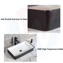 Nordic Bathroom Basin Toilet Round Square Washbasin Balcony Ceramic Sink