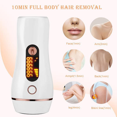 IPL Laser Hair Removal Painles Results in 3 weeks 19J energy Whole Body bikini part Treatment