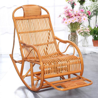 Rattan Chairs Wicker Chairs Rocking Chair The Adult Rocking Chair Lunch Break Easy Chair On The