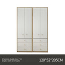 Nordic Wardrobe Simple Modern Economy Assembly Two-door Board Simple Custom Small Bedroom Wardrobe