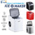 Small Ice Maker Commercial/Home 15/25KG Fully Automatic Smart Mini Ice Maker 6 Minutes Fast Ice Out