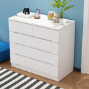 ⭐ Goods In Stock ⭐ Nordic Style Drawer Cabinet Simple Modern Bedroom Storage Drawer Cabinet Solid