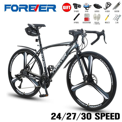 Forever Road Bike Hydraulic Disc Brake Racing Speed Changer Bar Break Wind Ultra-lightweight Adult