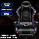 Desiny Gaming Chair Bluetooth Audio Computer Chair Color Light With Massage Office Chair