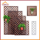 Garden Fence Anticorrosive Wood Fence Outdoor Garden Fence Climbing Flower Rack