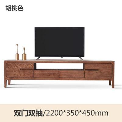 Special Nordic Solid Wood Tv Cabinet Tea Table Combination Modern Simple Oak Tv Cabinet Small Family