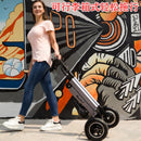 Portable foldable electric car male and female adult electric tricycle lithium battery old man's car