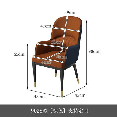 Luxury Dining Chair, Household Leisure Chair, Back, Hotel Sales Department, Reception, Negotiation,