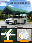 Buku Parking Shed Household Car Sunshade Outdoor Canopy Mobile Garage Sunscreen Roof Simple Tent