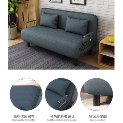 Rocket Sofa Sofabed Single Sofa Bed Foldable Bed Chair Foldable Sofa Multi-functional Folding Lazy