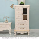 European Small Wine Cabinet White Dining Cabinets Locker Kitchen Display Cabinets Tea Cabinets