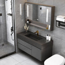 Bathroom Cabinet Basin Combination Cabinet Modern Simple Light Luxury Bathroom Cabinet Toilet