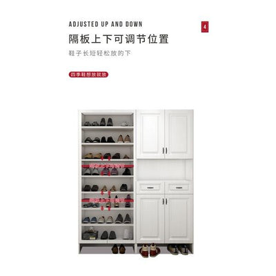 Shoe Cabinet Shoe Household Door Large Capacity Porch Integrated Wall Hall Modern Simple