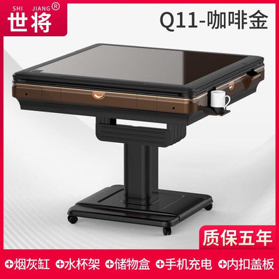 YICHANG Free Installation Automatic Mahjong Table Singapore Style Mahjong Table Dining Table Dual