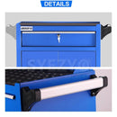 Syezyo Tool Car Auto Repair Tool Trolley Cart Multi Function Maintenance Scheme Mobile Toolbox Auto