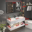 Zcm Modern Simple Bathroom Cabinet Combination Bathroom Set Bathroom Marble Wash Stand Wash Basin