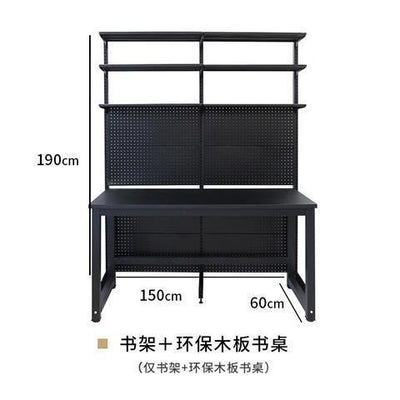 【Free Shipping】Girl Desk Bookshelf Combination Hole Board Shelf Double Bedroom Computer Bookcase