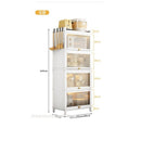 Kitchen Cabinet With Door Multi-functional Storage Cabinet For Bowls Chopsticks Plates Dishes Pans