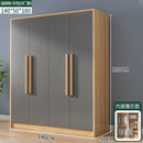 Solid Wood Wardrobe Bedroom Modern Simple Large Capacity Nordic Wardrobe Clothes Storage Cabinet