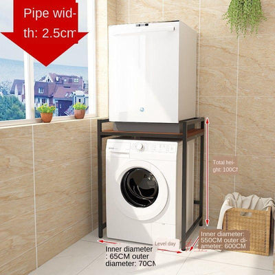 Washing Machine Shelf Landing Double-layer Balcony Drum Washing Machine Dryer Stacking Dishwasher