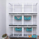 YIPET Cat dog child mother cage large cat cage foster cage double layer three layer breeding cat