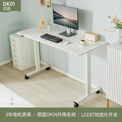 Desiny 90/100CM Standing Desk USB Electrc Height Adjustable Table Small House Study Table