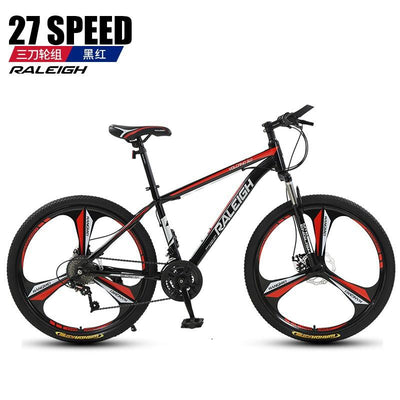 RALEIGH Mountain Bike Variable Speed Male and Female Adult Cross Country Race Car Student Double