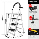 Kinbolee Indoor Step Stool Household Ladder Folding Climb Ladder Thick Multi-purpose Telescopic