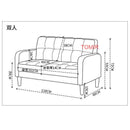 High Quality Sofa Bed Dual-purpose Bedroom Simple Lazy Fabric Sofa