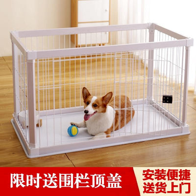 HOOOPET Dog Playpen Fence Dog Cage Medium Large Dog Crate Indoor Toilet Border Animal Pet Fence