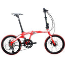 Java Fit 18 Speed Folding Bike / Folding Bicycle（The quantity is small, please contact customer serv