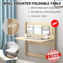 Wall Hanging Table | Foldable Table | Invisible Wall Mounted Multifunctional Desk | Solid Wood