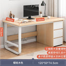 Simple Study Table Easy To Install Study Table With Bookshelf Small Office Table