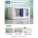 Stackable Storage Box Household Foldable Storage Cabinet Clothes Sorting Box Plastic Wardrobe Toy