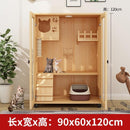 HERON Cat Cage Villa Solid Wood Luxury Home Cat Cabinet General Breeding Room Pet Room