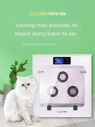 Pazazz Elegant Automatic Drying Box Household Pet Small Dog Cat Hair Dryer