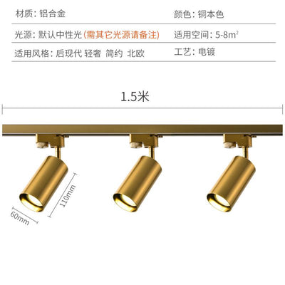 🔥In Stock🔥 Nordic Gold Surface Mounted Spotlight Living Room Dining Room Household Ceiling