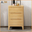 Narrow All Solid Wood Three-drawer Nordic Bedroom Super Mini 35/45cm Table Simple Modern Bedside