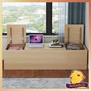 Solid Wood Bay Window Cabinet, Balcony Cabinet, Storage Cabinet, Bedroom Window Side Cabinet,