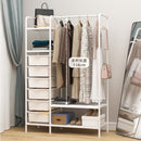 Kinbolee Clothes Rack Stainless Steel Clothes Organizer Stable Clothes Hanging Stand Multifunction