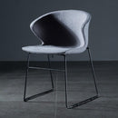 Home Dining Chair/Nordic Chair Waterproof Non-slip/Technology Cloth Backrest Chair/Modern Hotel